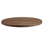 Rustic Solid Oak Table Top - Smoked